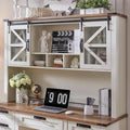 42 Farmhouse Desk Hutch, Only Match Farmhouse Desk