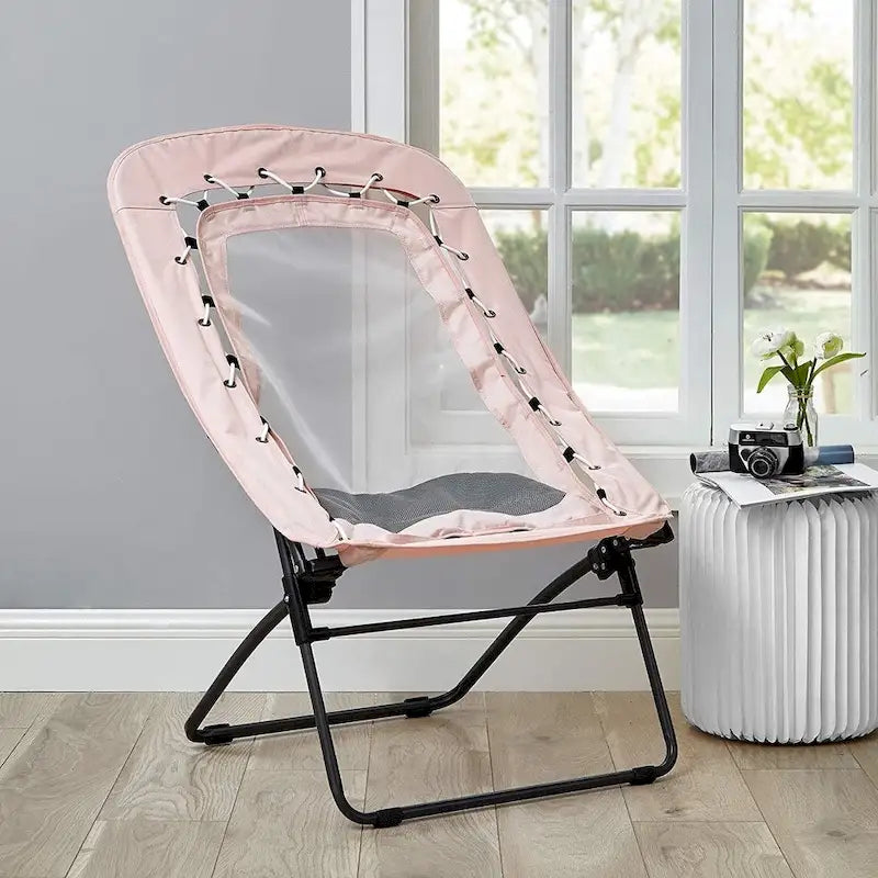 Sedia relax con rete elastica