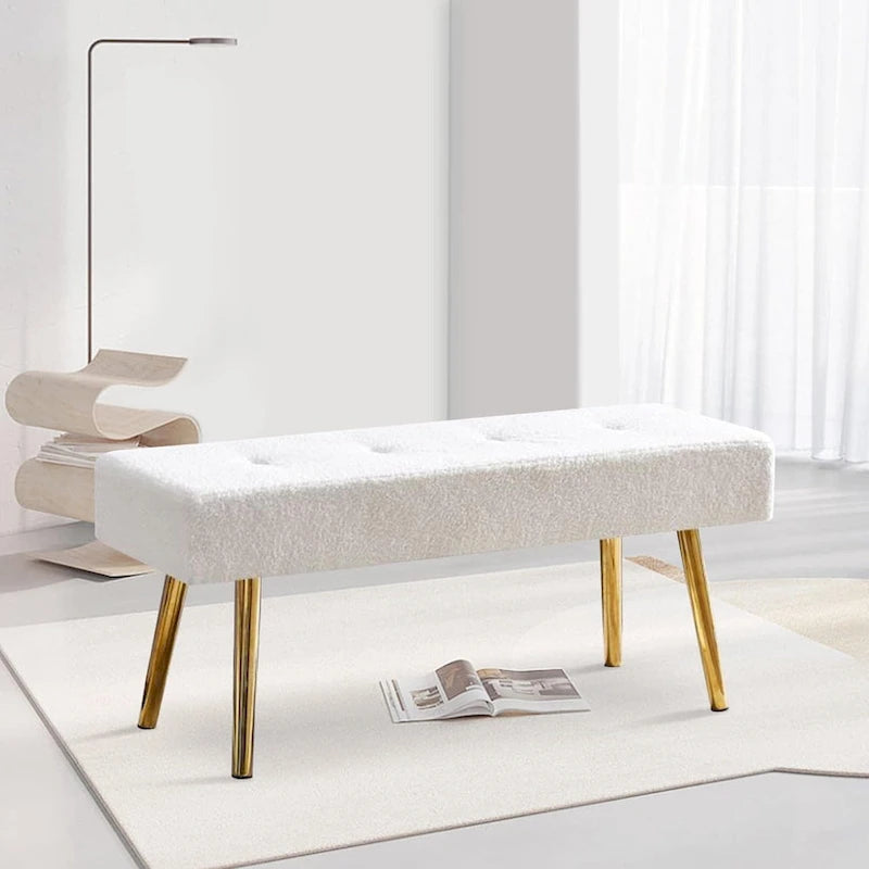 Howtai Upholstered Bench for bedroom, entryway, dining room
