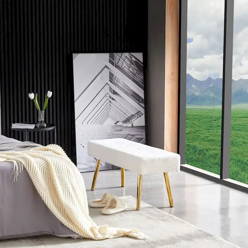 Panca imbottita per camera da letto, ingresso e sala da pranzo