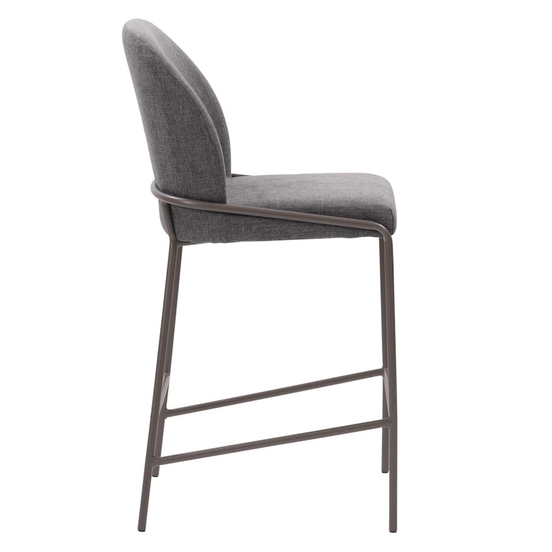 26 Counter Height Bar Stool, Modern Counter Stool with Footrest, Great for Home Bar