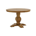 Two-tone Round Top Dining Table