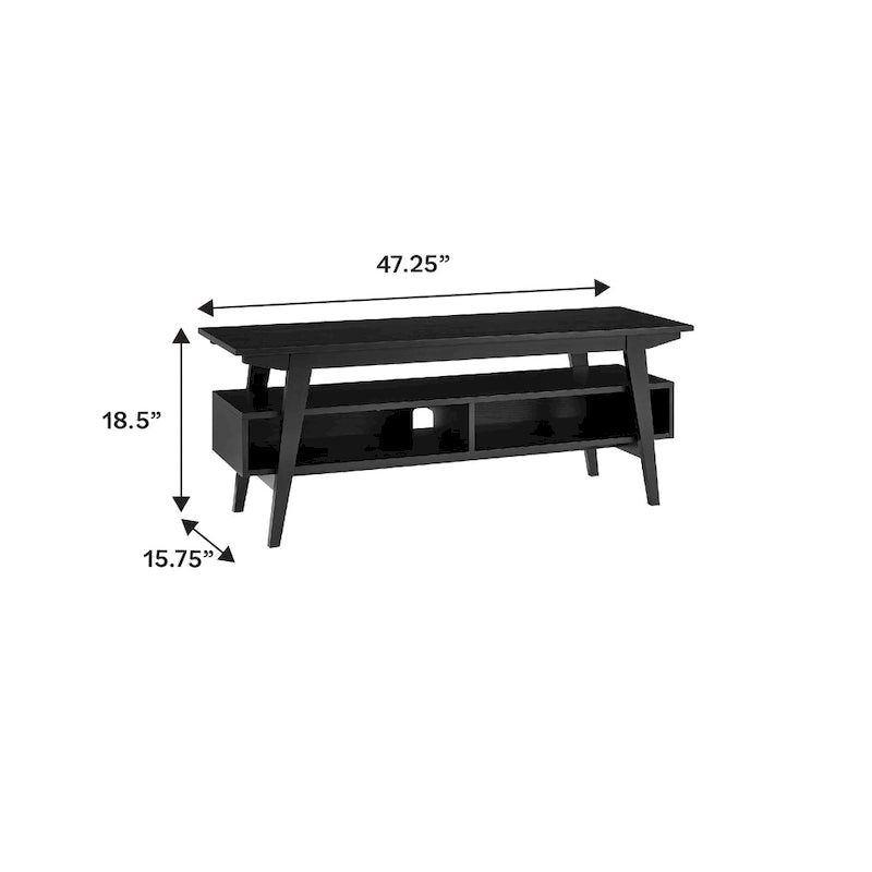 Contemporary Solid Wood Minimal 47-inch TV Stand