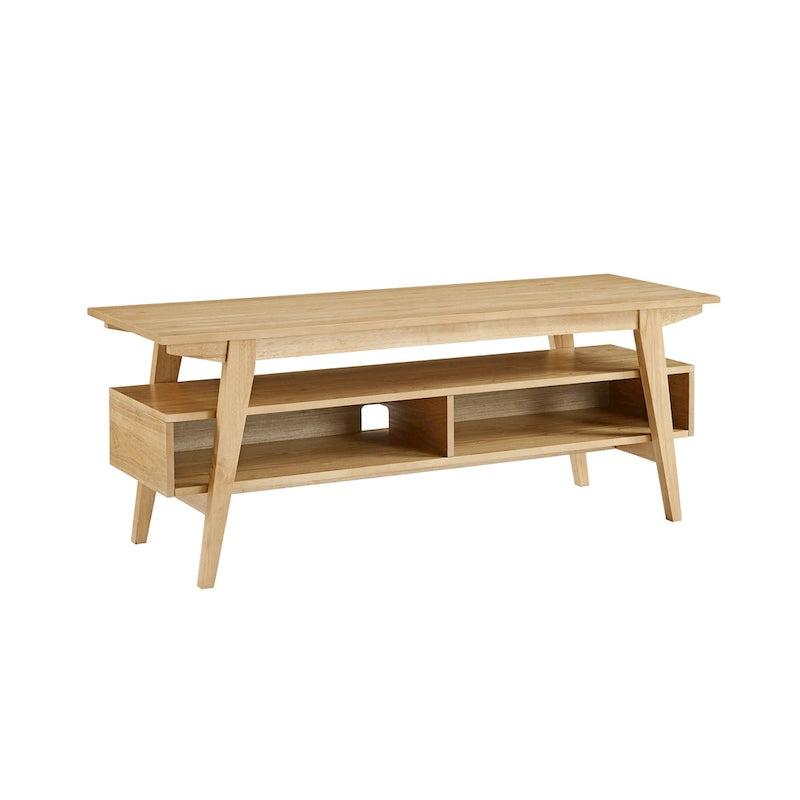 Contemporary Solid Wood Minimal 47-inch TV Stand