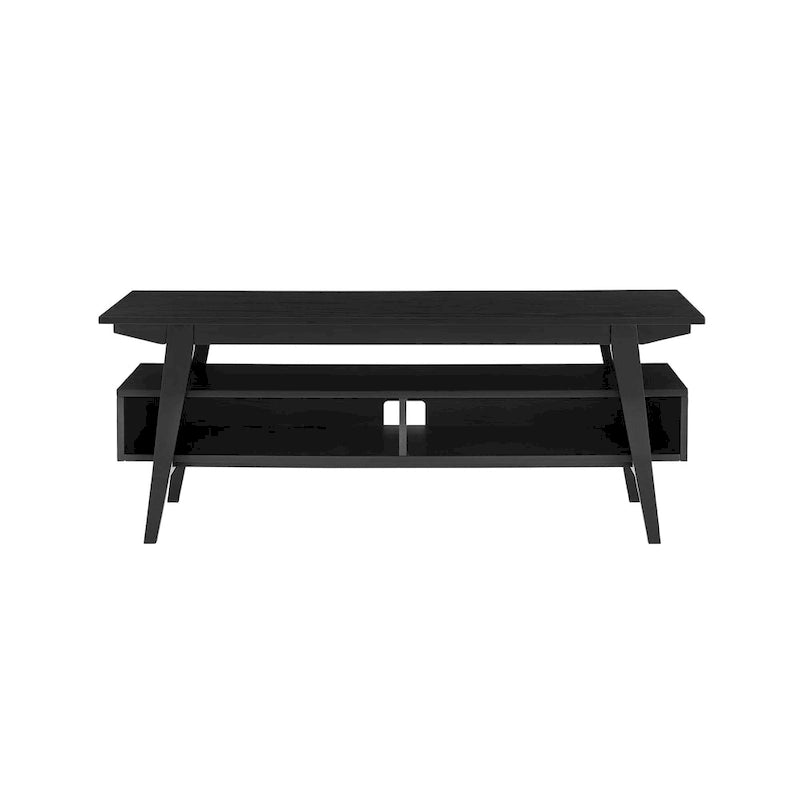 Contemporary Solid Wood Minimal 47-inch TV Stand