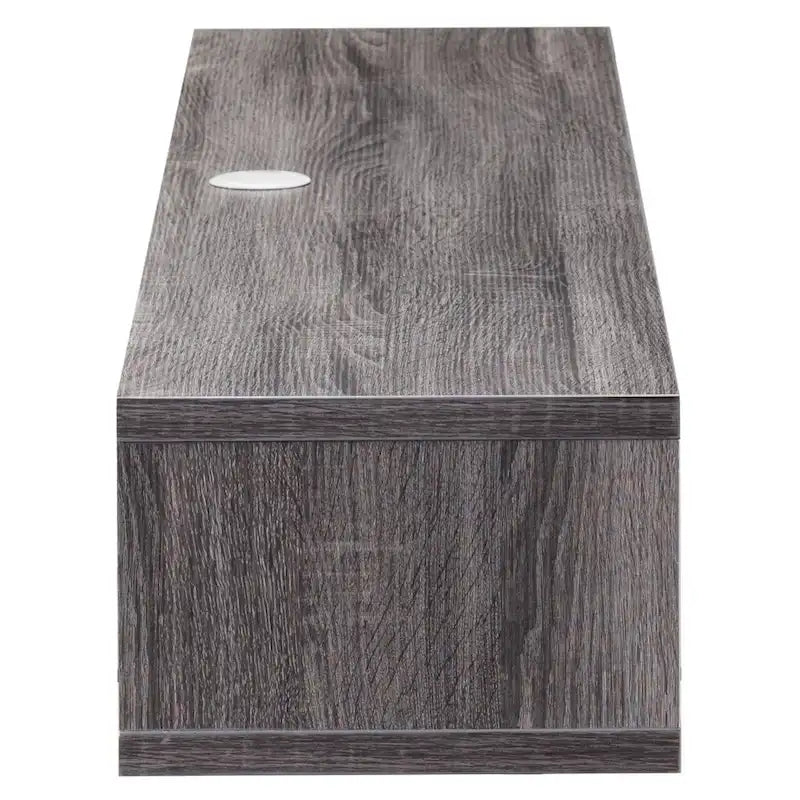Modern 60-inch 2-Shelf Wall-mounted TV Console