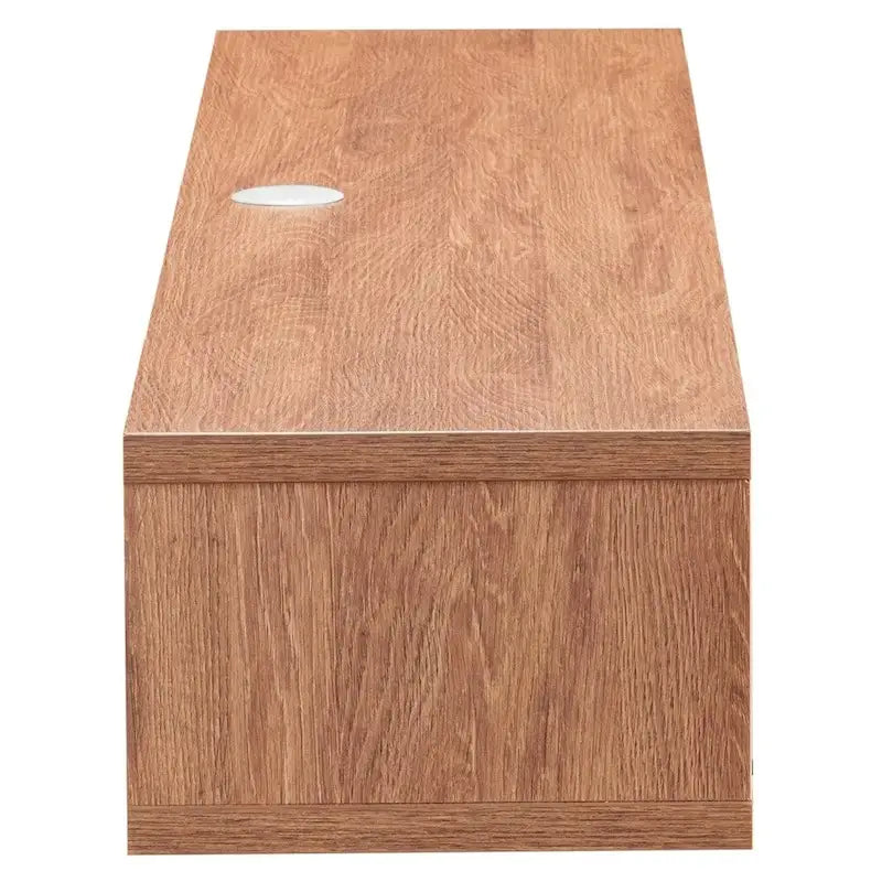 Modern 60-inch 2-Shelf Wall-mounted TV Console