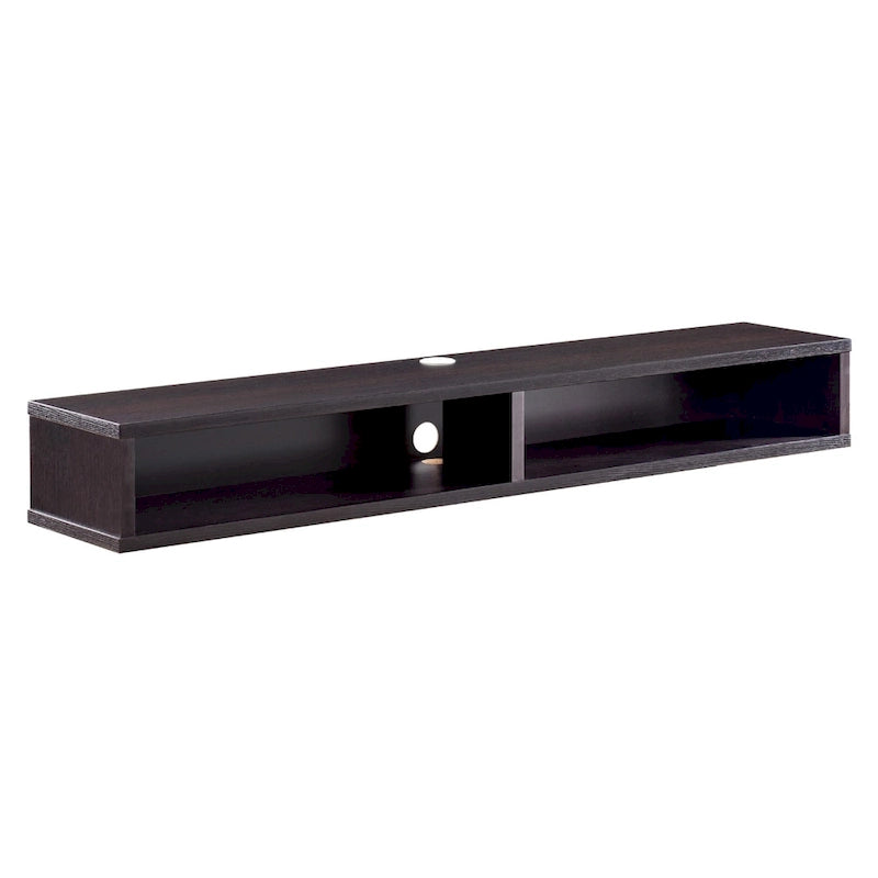 Modern 60-inch 2-Shelf Wall-mounted TV Console