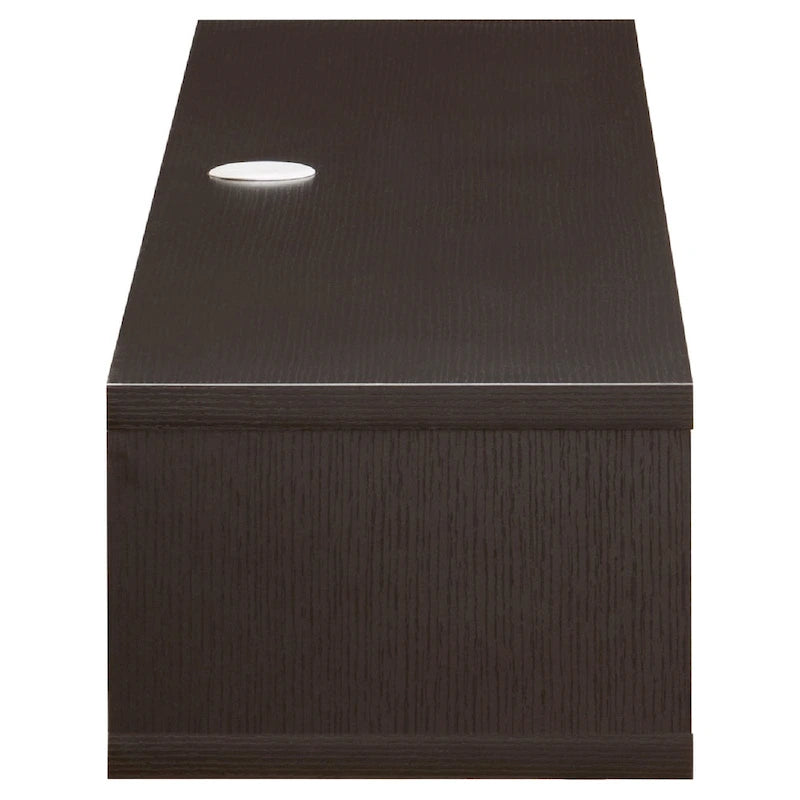 Modern 60-inch 2-Shelf Wall-mounted TV Console