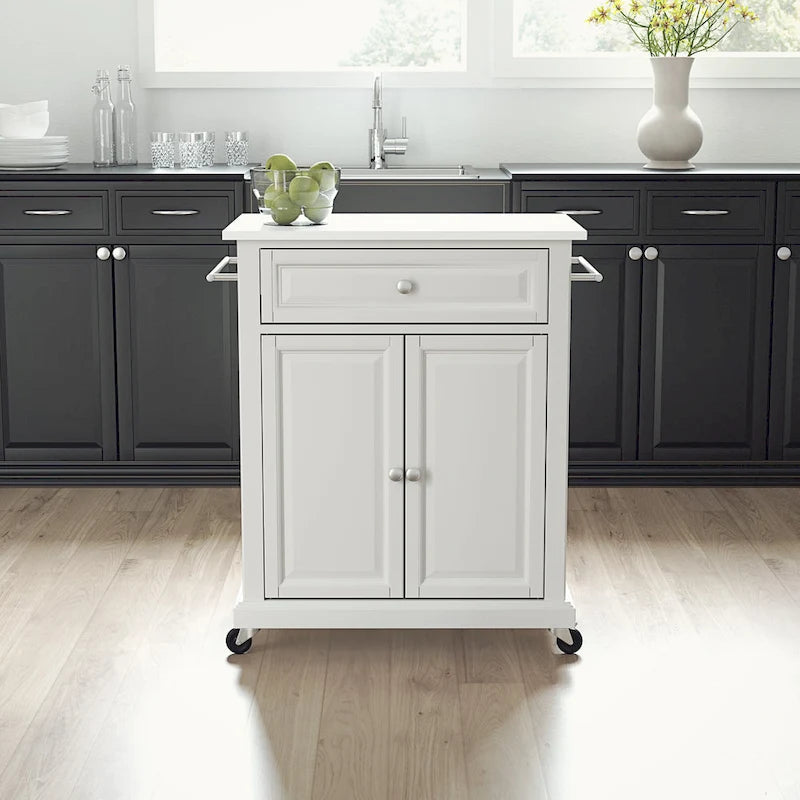 Crosley Portable Granite Top Kitchen Cart - 31W x 18D x 35.5H