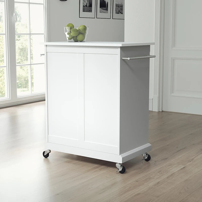 Carrello da cucina portatile con piano in granito - 31W x 18D x 35.5H