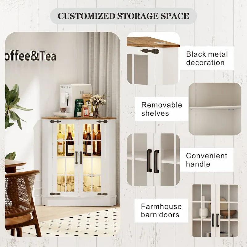 20Wide Corner Storage Cabinet