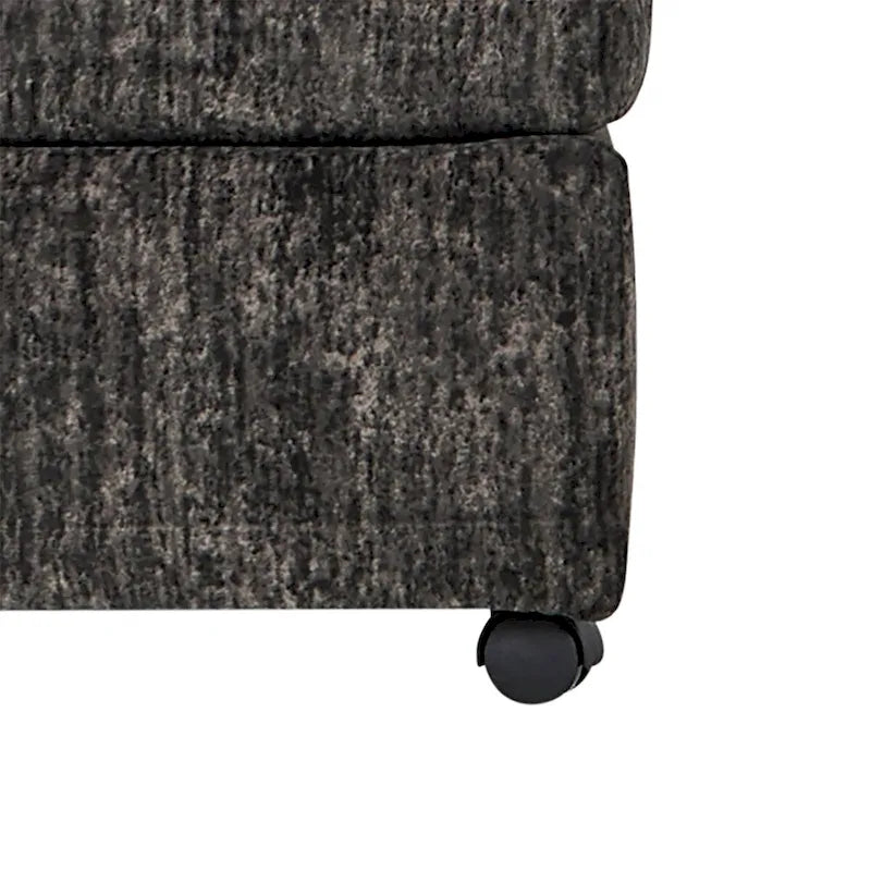 Living Room Ottoman, Parchment