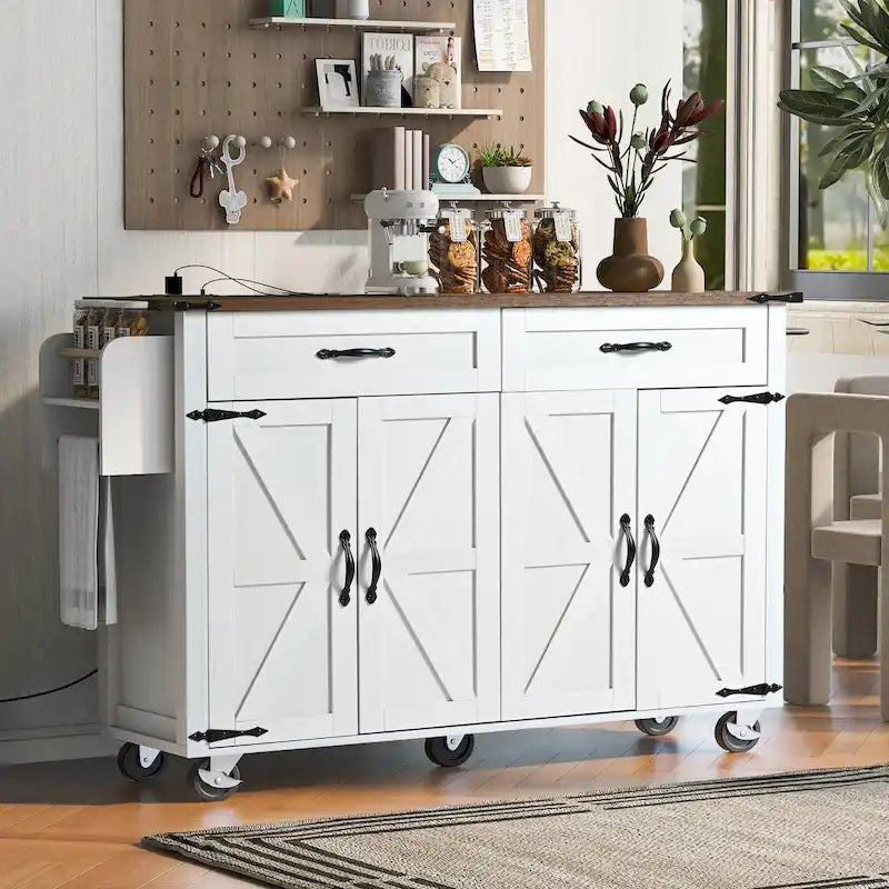 Carrello da cucina con rotelle