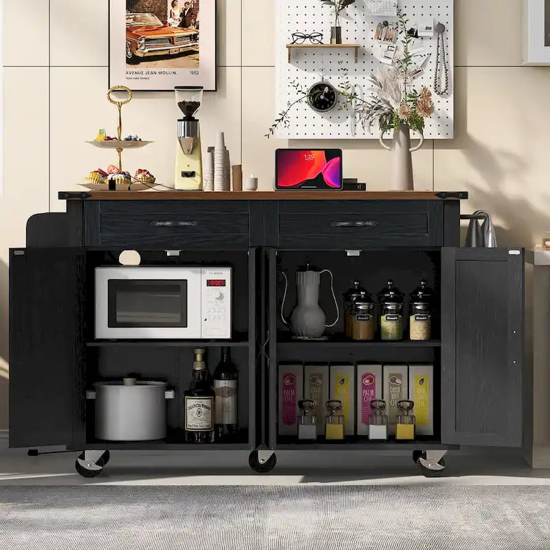 Carrello da cucina con rotelle