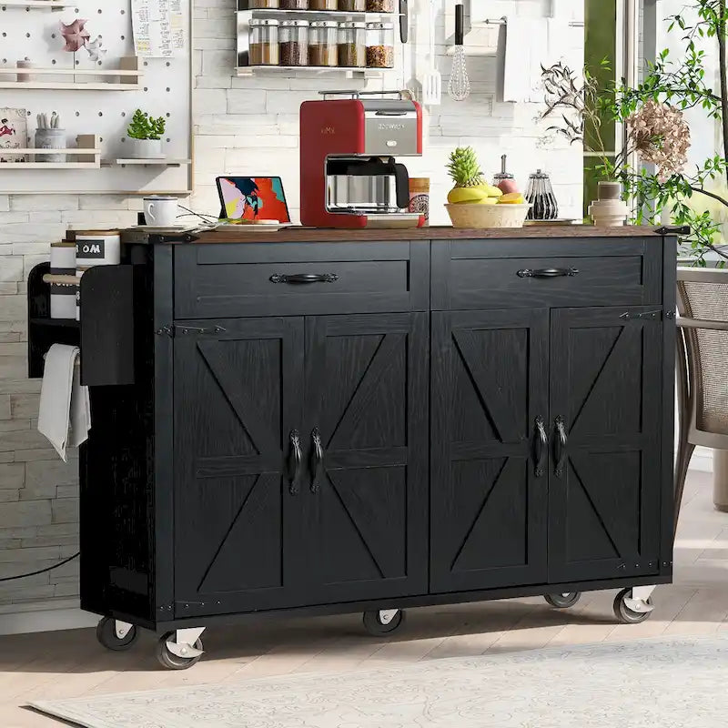 Carrello da cucina con rotelle