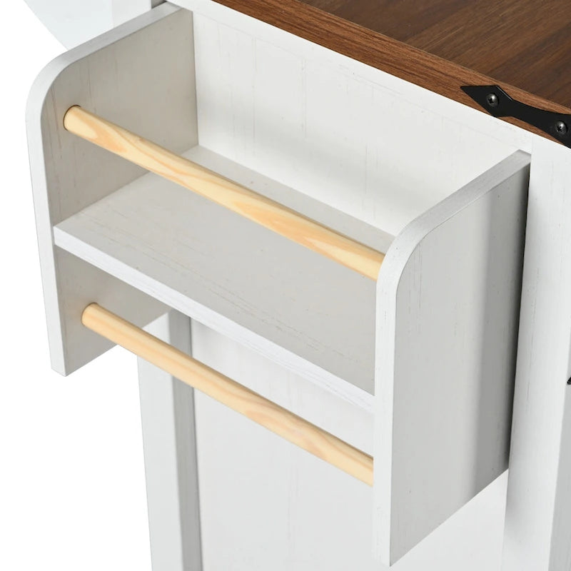 Carrello da cucina con rotelle